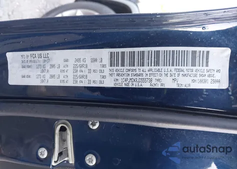 2018 Jeep Cherokee Limited 4X4 z USA, uszkodzony, nr VIN 1C4PJMDX3JD555738